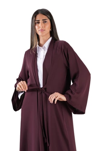 عباية عودي عملية بربطة أمامية - Berna