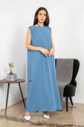 فستان فيروزي كت - دريسي