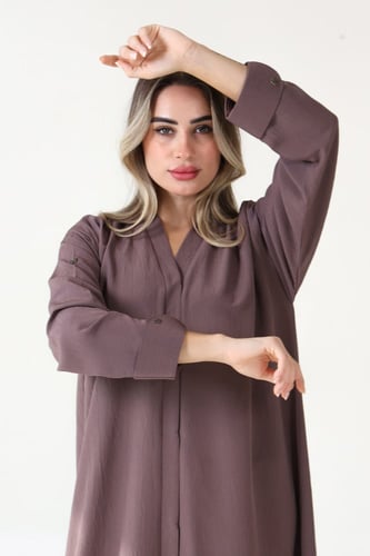 عباية لحمي عملية بأكمام رسمية - Worken II