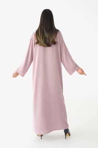 عباية لحمي فاخرة بتطريز انيق - Loretta