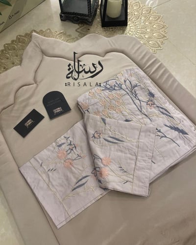 طقم صلاة زهور رسالة