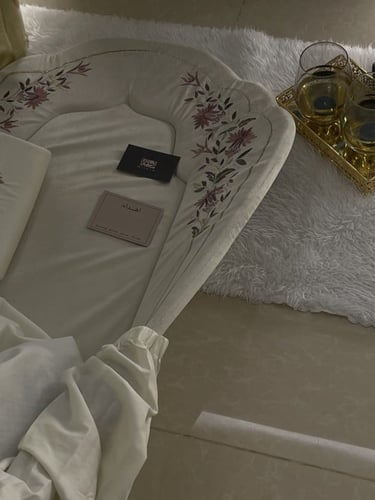 طقم صلاة رسالة مطرز+بيت مصحف