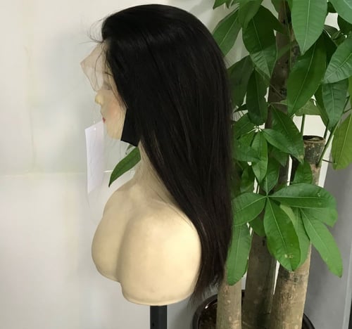 باروكه شعر طبيعي فروه حرير جذور اماميه طول 16 انش