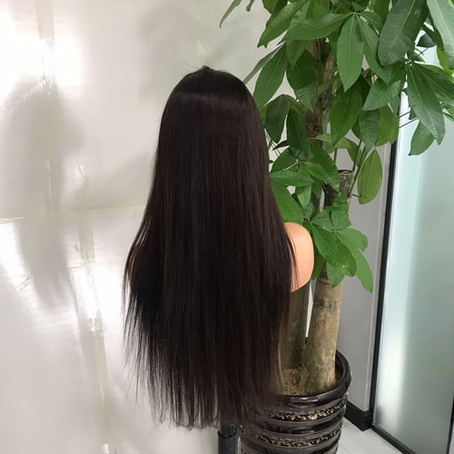 طول 26 انش باروكه شعر طبيعي جذور كامله فروه دانتيل