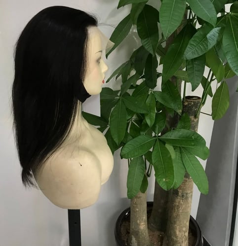 باروكه شعر طبيعي فروه حرير جذور اماميه طول 14 انش