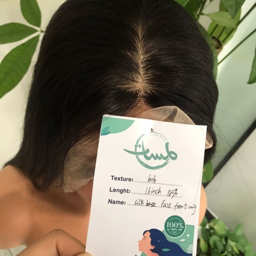 باروكه شعر طبيعي فروه حرير جذور اماميه طول 16 انش