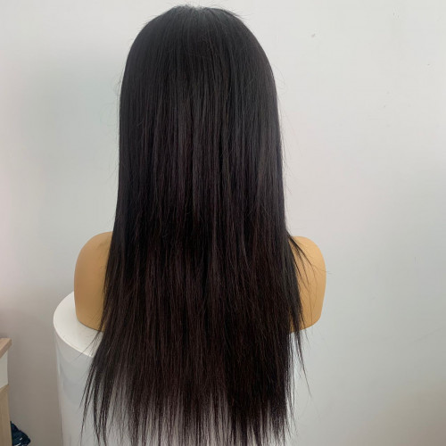 باروكه شعر طبيعي فروه حرير جذور كامله طول 20 انش