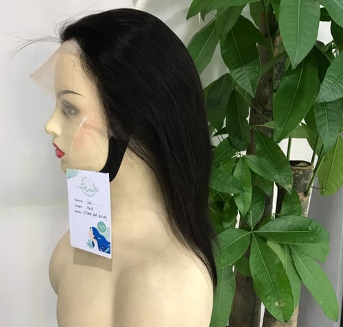 باروكه شعر طبيعي فروه حرير جذور اماميه طول 14 انش