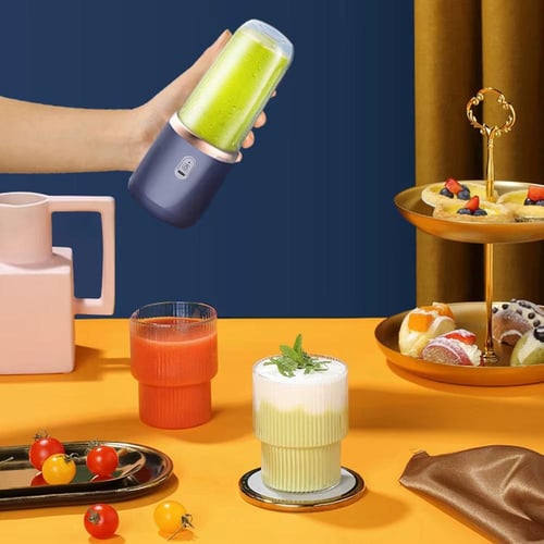 خلاط عصائر كهربائي مزود بـ6 شفرات حادة، يأتي مع كو...