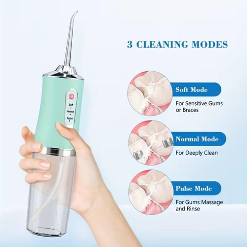 منظف أسنان كهربائي يعمل بالطاقة USB مع شاشة رقمية...