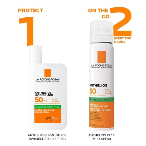 لاروش بوزيه واقي شمس سائل انثيليوس يوفي ميون 400 ل...