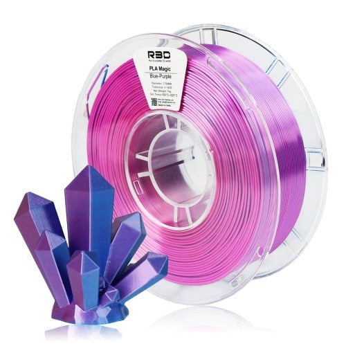 R3D Magic PLA (Blue-Purple) 3D Printing Filament 1...