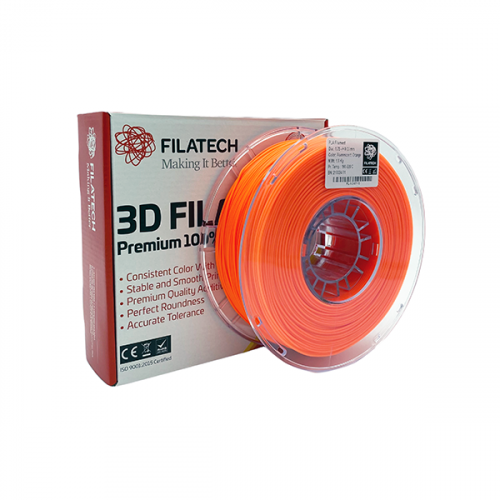 Flourescent Orange PLA 1kg