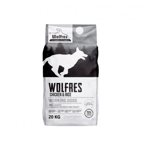 طعام خاص بالكلاب العاملة وزن 20 كيلو