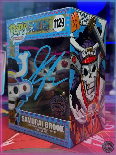 Funko Pop! : Samurai Brook One Piece #1129 Signed...