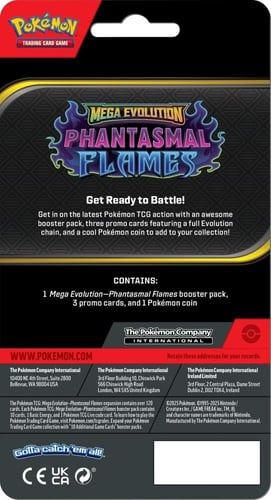 Pokemon TCG: Mega Evolution - Phantasmal Flames Ch...