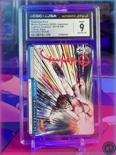 Weiss Schwarz Captain Tsubasa CTB/W118‑098 CGC 9/1...