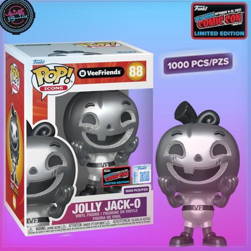 Funko Pop! Veefriends JOLLY JACK-O Silver LE 1000...