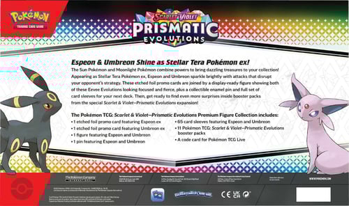 Pokémon TCG: Scarlet & Violet 8.5 Prismatic Evolut...