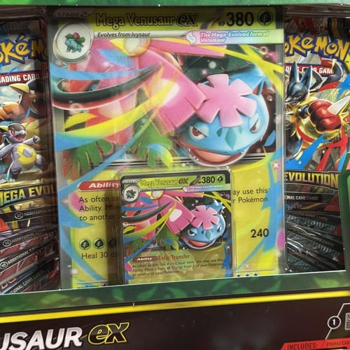 Pokemon TCG: Mega Evolution - Mega Venusaur EX Pre...