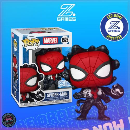 Funko Pop Marvel Exclusive ZGames Spider-Man Venom