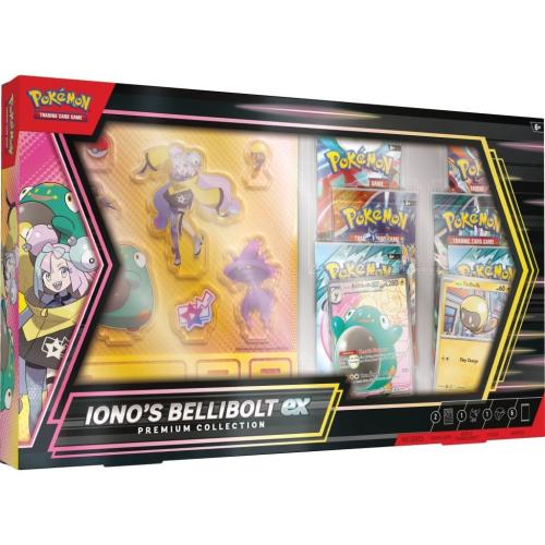 Pokémon TCG: Iono’s Bellibolt ex Premium Collectio...