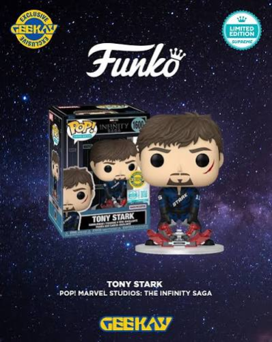 Funko Pop! Iron Man 2: Tony Stark Vinyl Figure (Su...