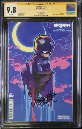 Batman #137 CGC 9.8 Signed Rose Besch Variant Cove...