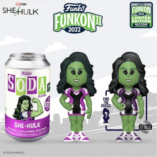 Funko Soda Marvel She-Hulk Funkon 2022 Exclusive