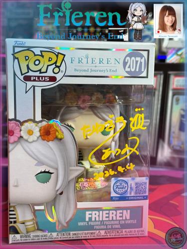 Funko Pop! Frieren Anime Signed Japanese JVA Atsum...
