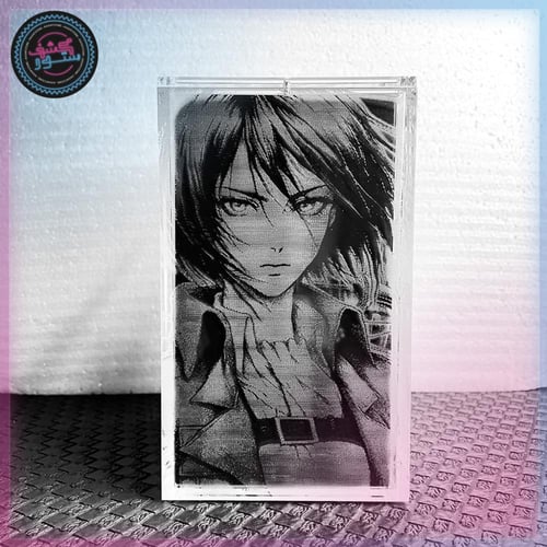 حامي بوبشيلد درع مخصص لفنكو بوب مع الرسم Mikasa Ac...