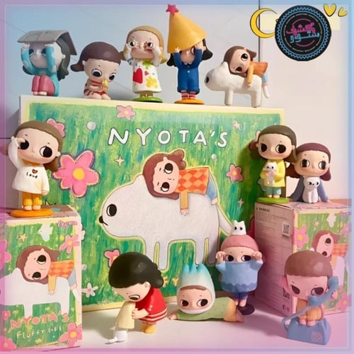 POP MART NYOTA Fluffy Life Series Blind Box