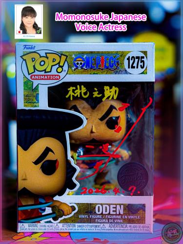 Funko POP! Animation One Piece Oden #1275 Signed b...