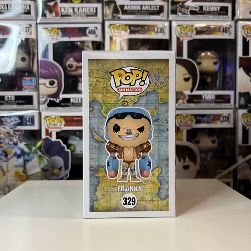 Funko POP Franky One Piece Signed by KAZUKI YAO Ja...