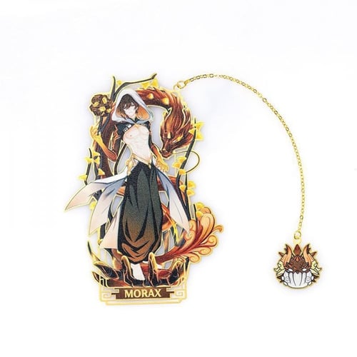 Genshin Impact Metal Brass BookMark