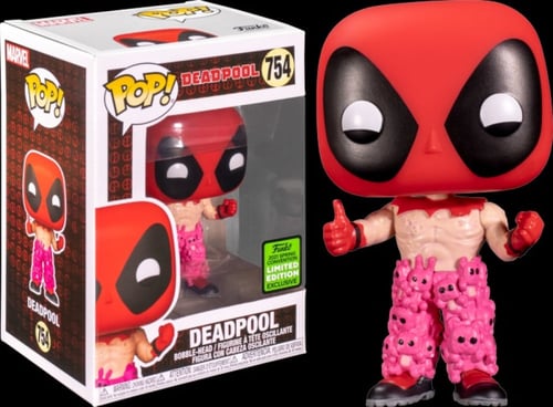Funko Deadpool - Deadpool with Teddy Pants ECCC 20...