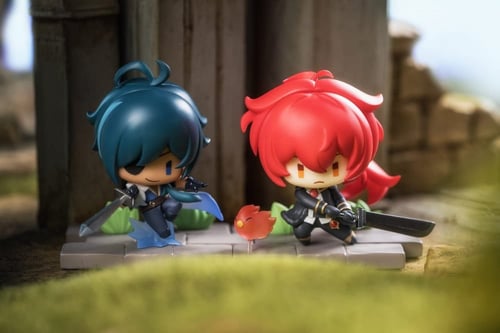 Genshin Impact miHoYo Official Chibi Figurine box