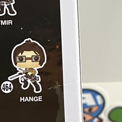 Funko Pop Attack On Titan Hange Signed JAPANESE VA...