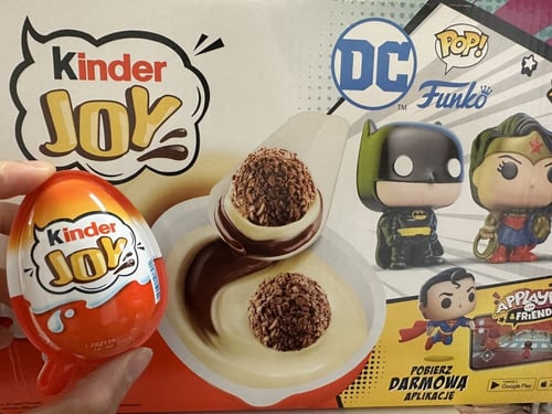 Kinder joy DC collection by funko