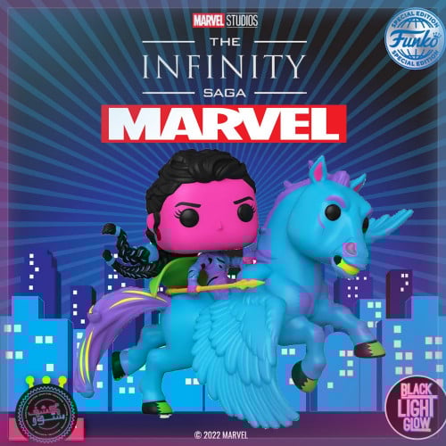 Funko Pop Ride ! Marvel: Avengers - Valkyrie (Blac...