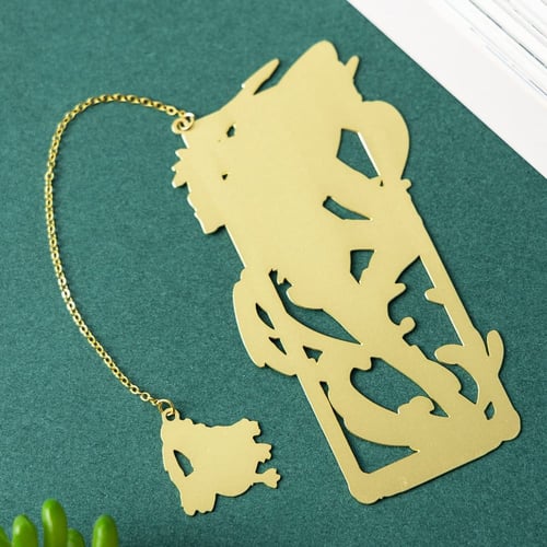 Genshin Impact Metal Brass BookMark