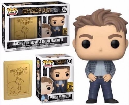 Funko Pop Making Fun DVD/Blu Ray Brian Mariotti LE...