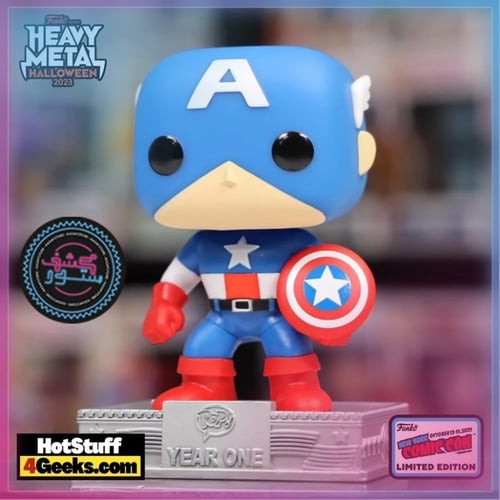 Funko POP! Captain America 25th Anniversary NYCC 2...