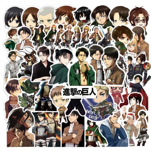 استكرات هجوم العمالقه (10 حبات بالحظ)