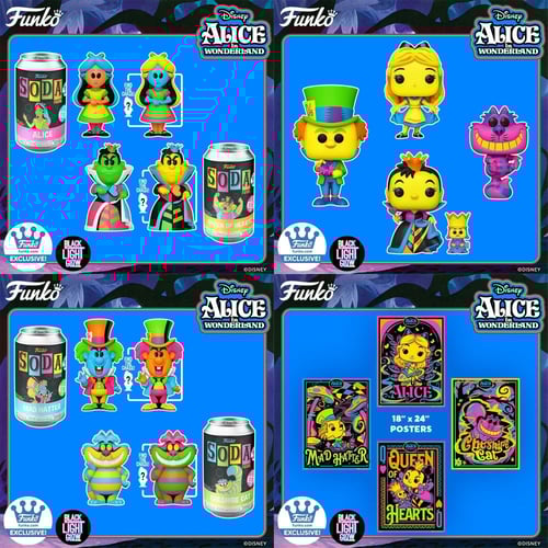 Funko Shop Exclusive Alice in Wonderland Soda Set...