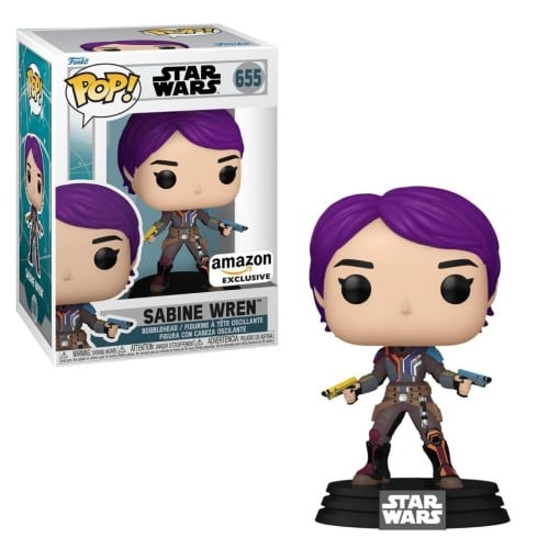 Funko Pop! Star Wars: Ahsoka - Sabine Wren Glow in...