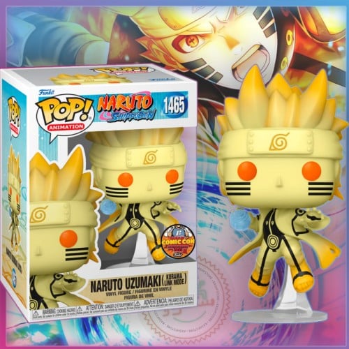 Funko Pop Animation Naruto Uzumaki (Kurama Link Mo...