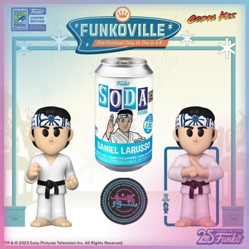 Funko Vinyl KARATE KID SODA Daniel LaRusso SDCC 20...