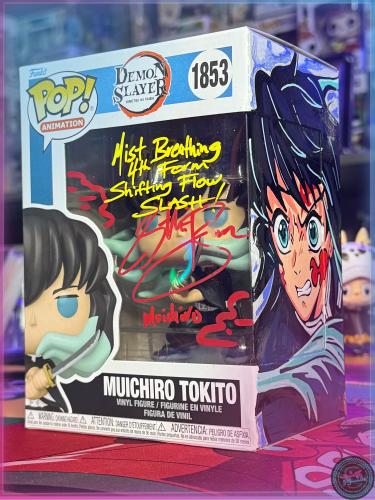 Funko Pop! : Demon Slayer: Muichiro Tokito Signed...