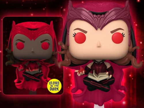 Pop! Marvel: WandaVision - Scarlet Witch (GW) (Exc...